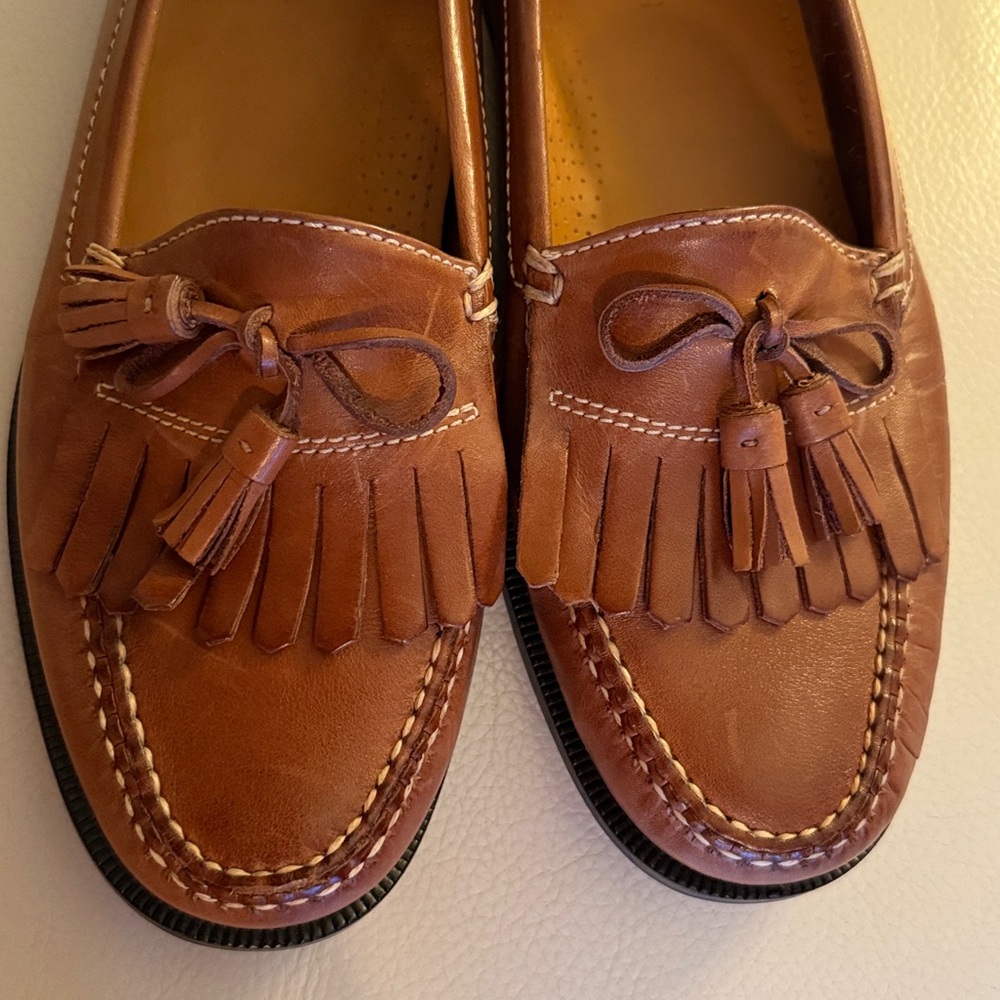 Cole Haan Brown Leather Loafers - Picture 3 of 6